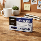 Zebra Whiteboard Marker, Chisel Nib, Box of 12, Blue