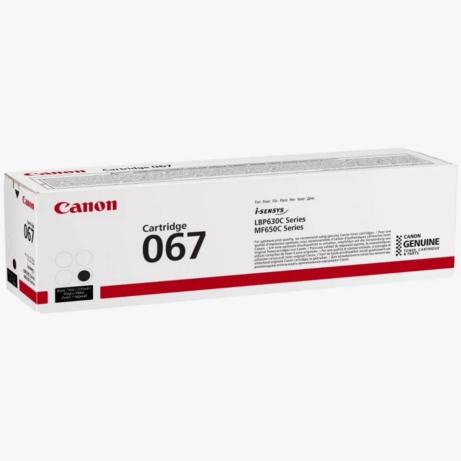 Canon 067 Black Toner, Toner For LBP630C/MF650/Series