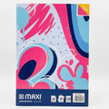Maxi Drawing Book, Coloured Sheets, A4 Size, Thickness of 110GSM Per Sheet, 20 Sheets