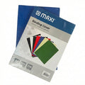 Maxi Binding Cover, A4, Embossed Leather Grain, 230GSM, Pack of 100