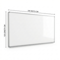 Maxi Single Sided Magnetic White Board, 120 cm x 240 cm